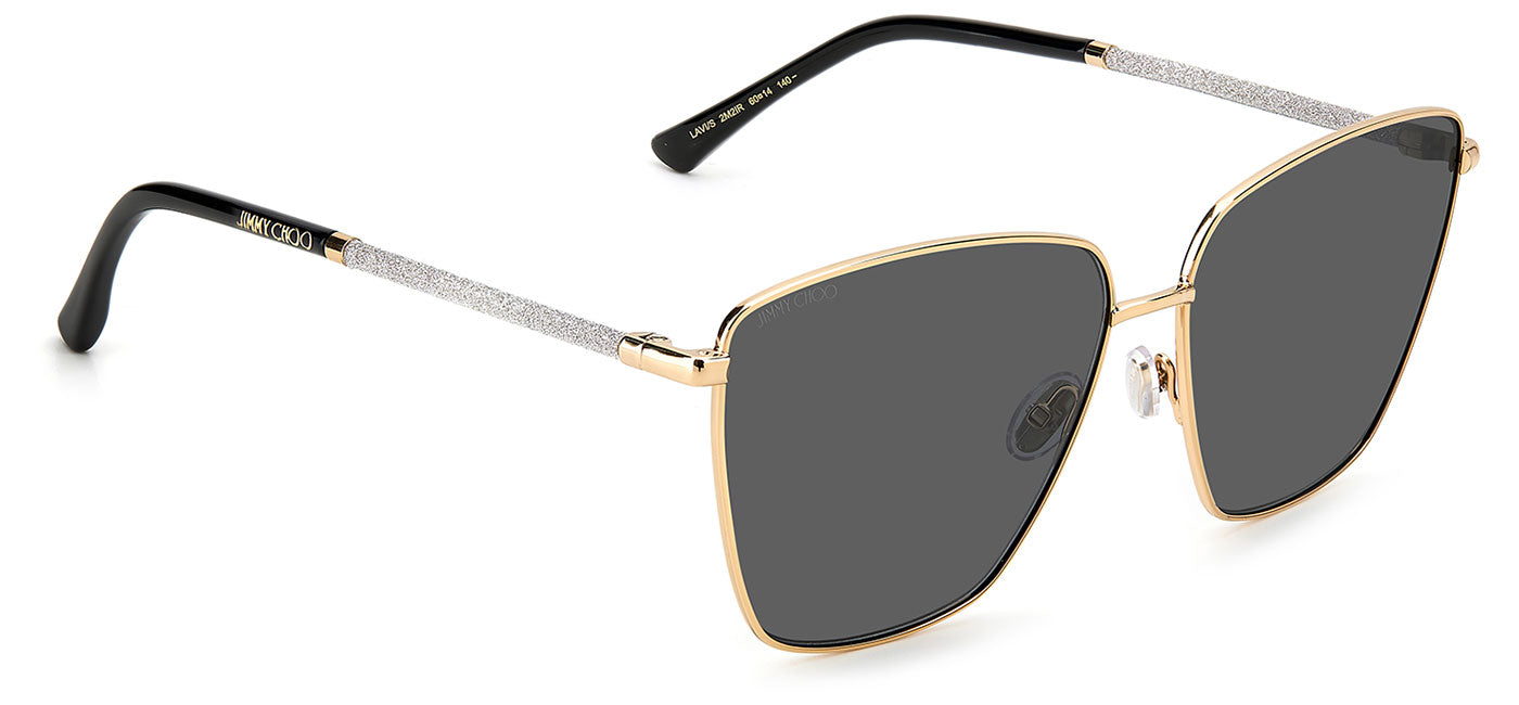 Jimmy Choo Lavi Sunglasses - Gold / Grey
