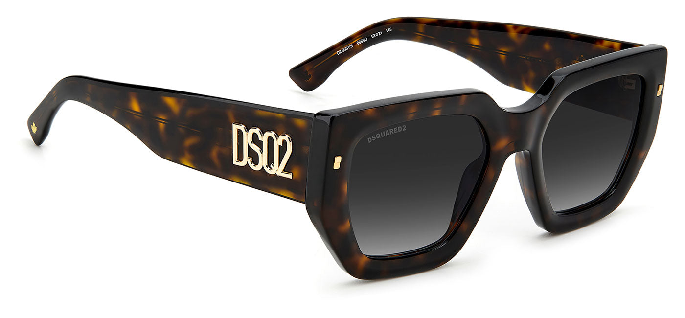 DSQUARED2 0031/S Sunglasses - Havana / Grey Gradient