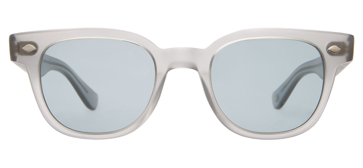 Garrett Leight Canter Sunglasses - Matte LLG / Pure Blue