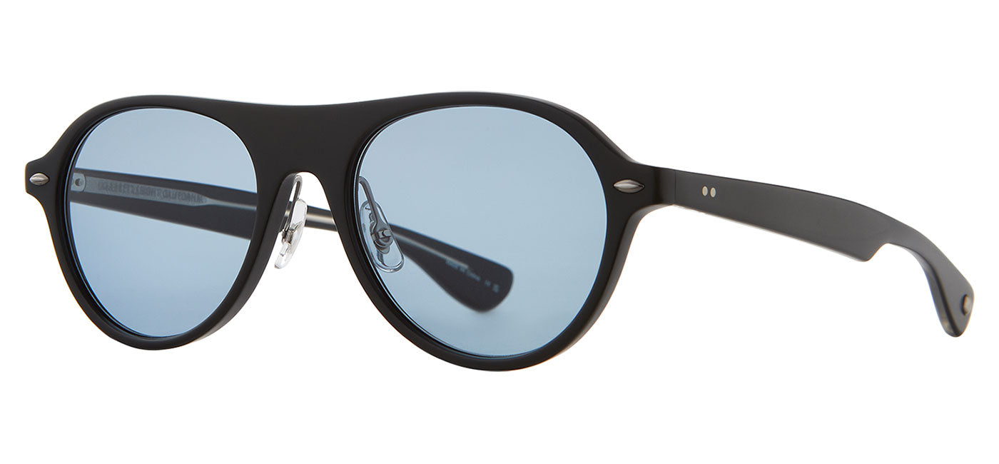 Garrett Leight Lady Eckhart Sunglasses - Black / Pacifica