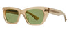 Garrett Leight Webster Sunglasses - Chanterelle / Green