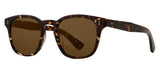Garrett Leight Ace II Sunglasses - Agate Tortoise / Semi-Flat Pure Coffee