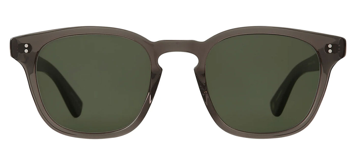 Garrett Leight Ace II Sunglasses - Black Glass / Semi-Flat Pure G15