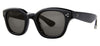 Garrett Leight Cyprus Sunglasses - Black / Grey