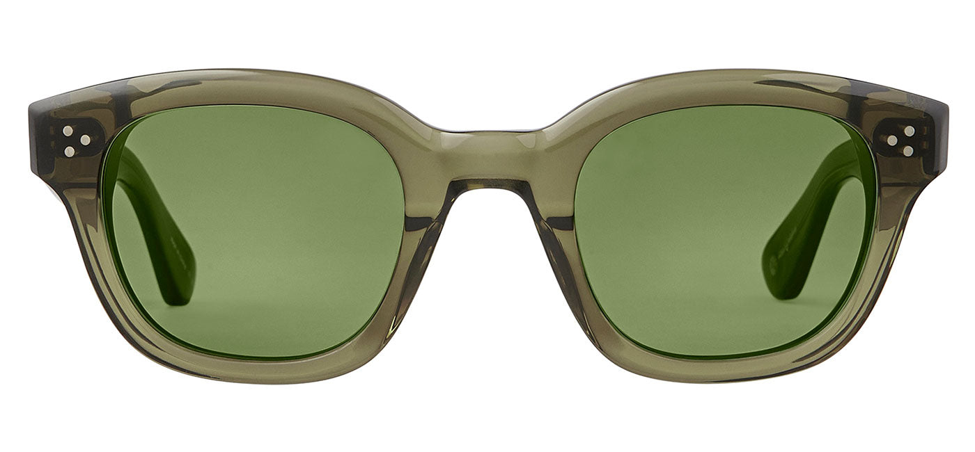 Garrett Leight Cyprus Sunglasses - Willow / Green