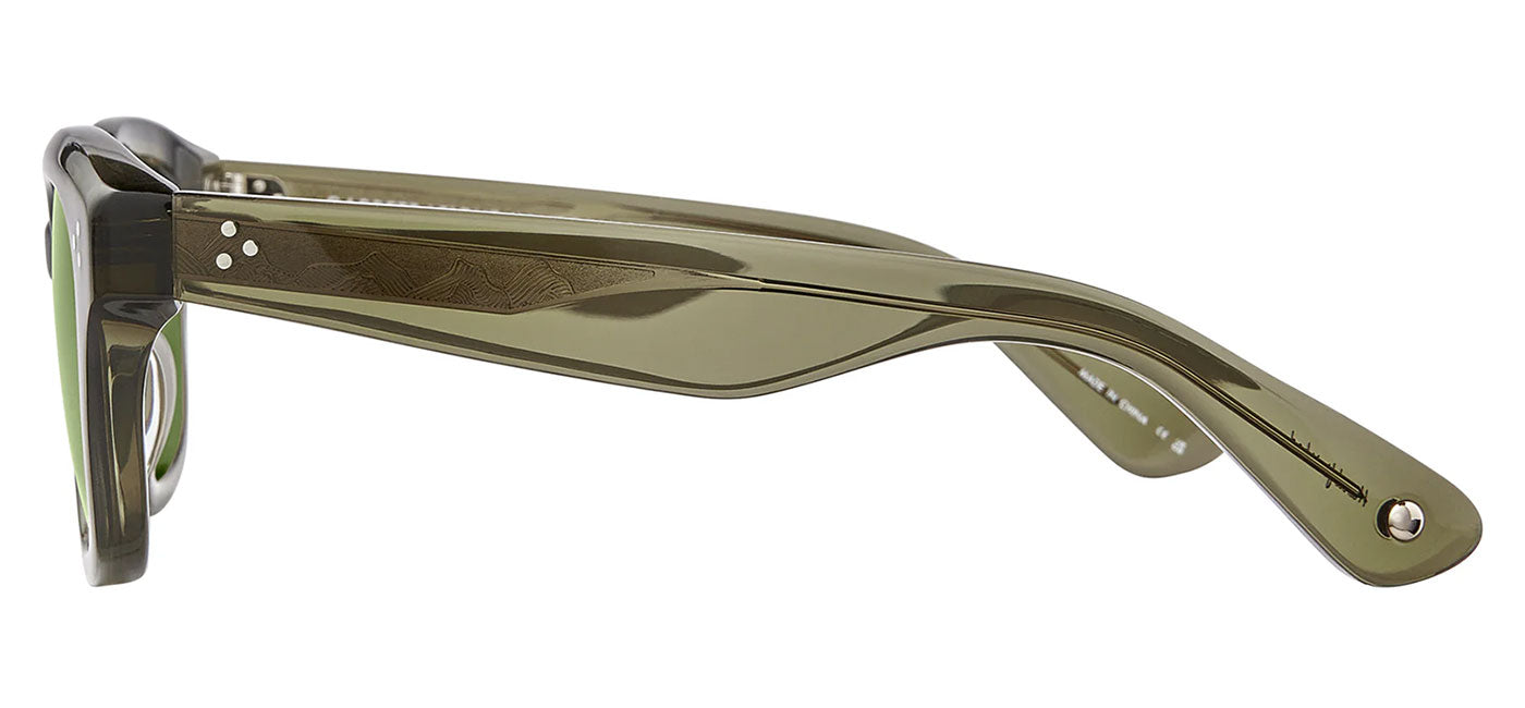 Garrett Leight Cyprus Sunglasses - Willow / Green