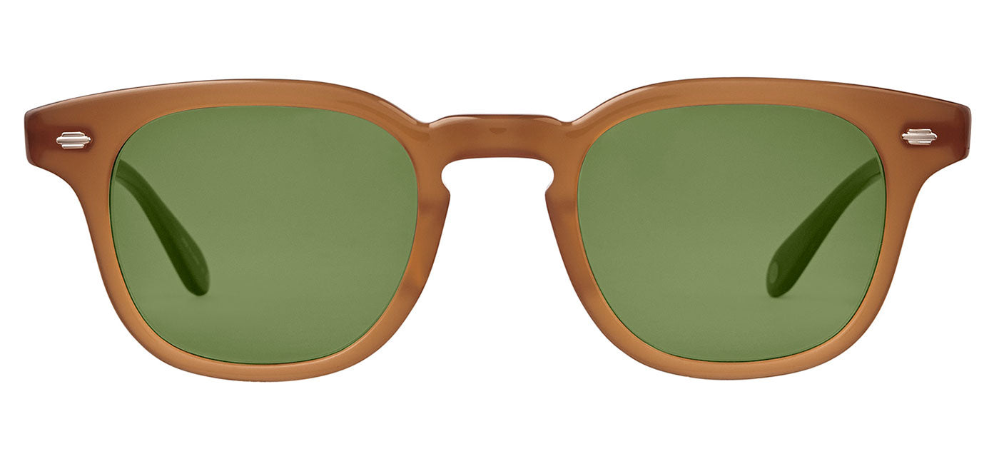 Garrett Leight Sherwood Sunglasses - Summer Sun / Pure Green