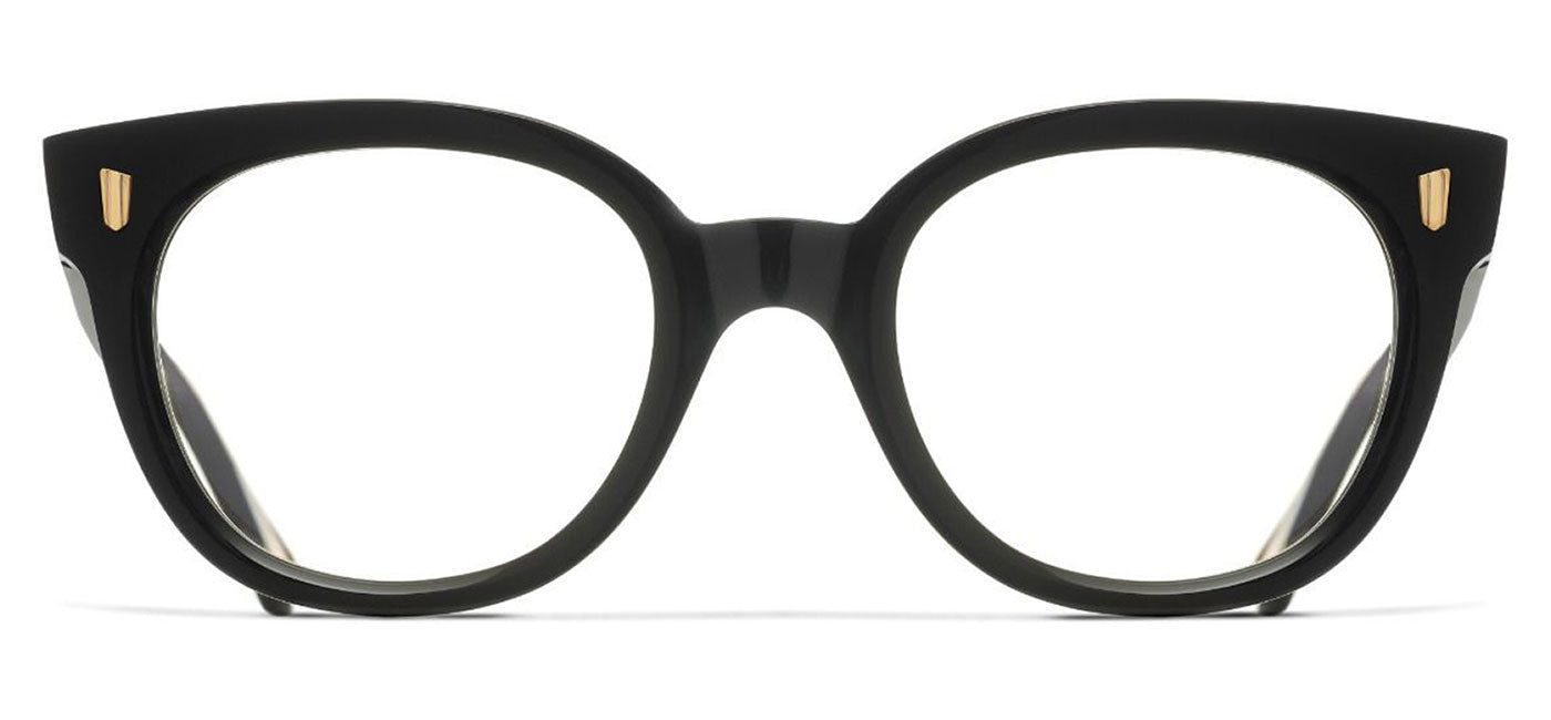 Cutler and Gross 9298 Glasses - Black on Dark Turtle
