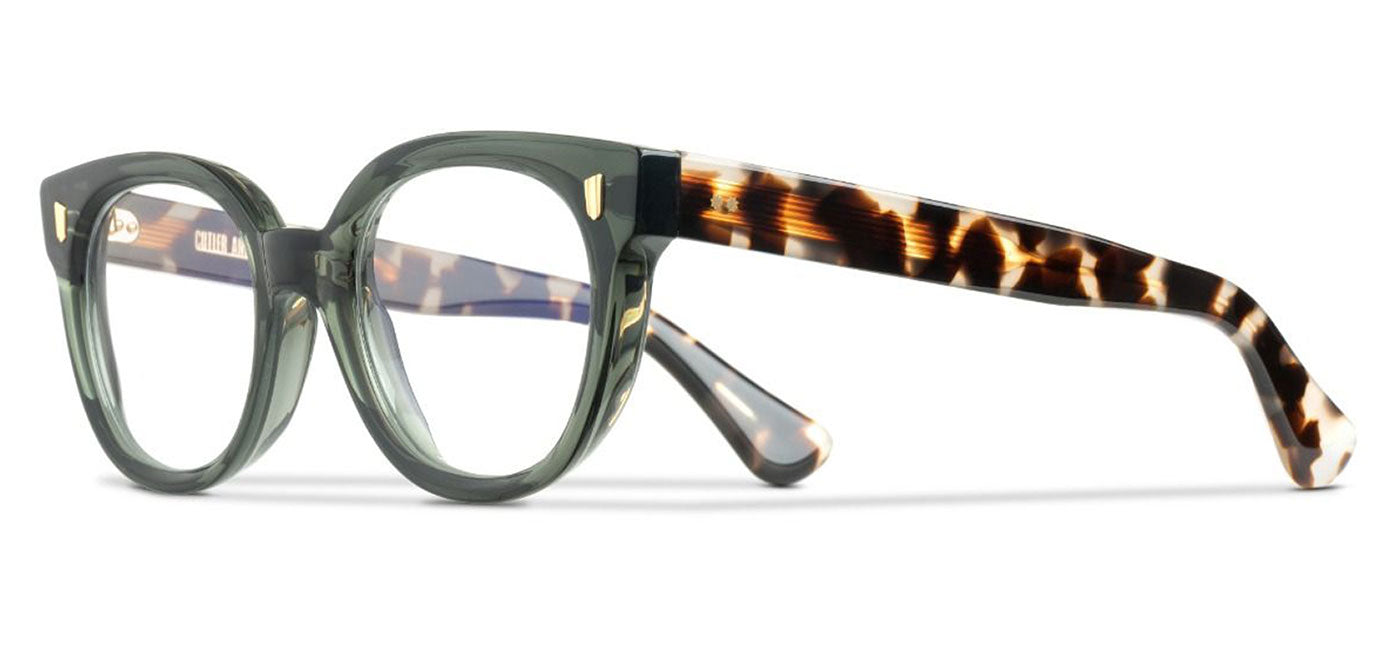 Cutler and Gross 9298 Glasses - Aviator Blue / Jet Engine Grey