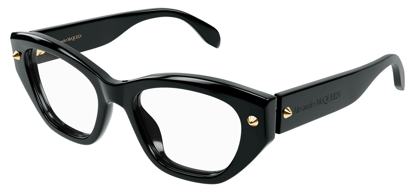 Alexander McQueen AM0410O Glasses - Black