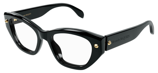 Alexander McQueen AM0410O Glasses - Black