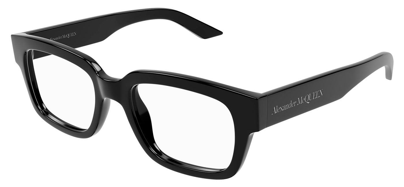 Alexander McQueen AM0454O Glasses - Black