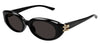 Alexander McQueen AM0469S Sunglasses - Black / Grey