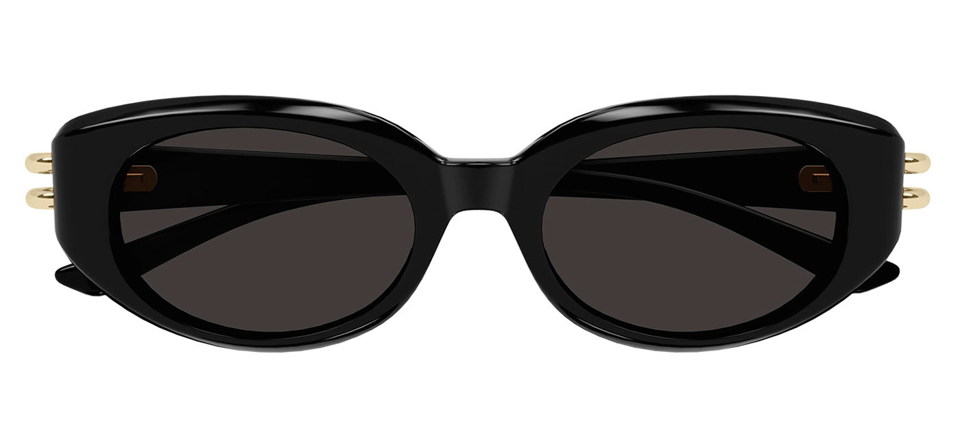 Alexander McQueen AM0469S Sunglasses - Black / Grey