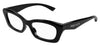 Alexander McQueen AM0474O Glasses - Black
