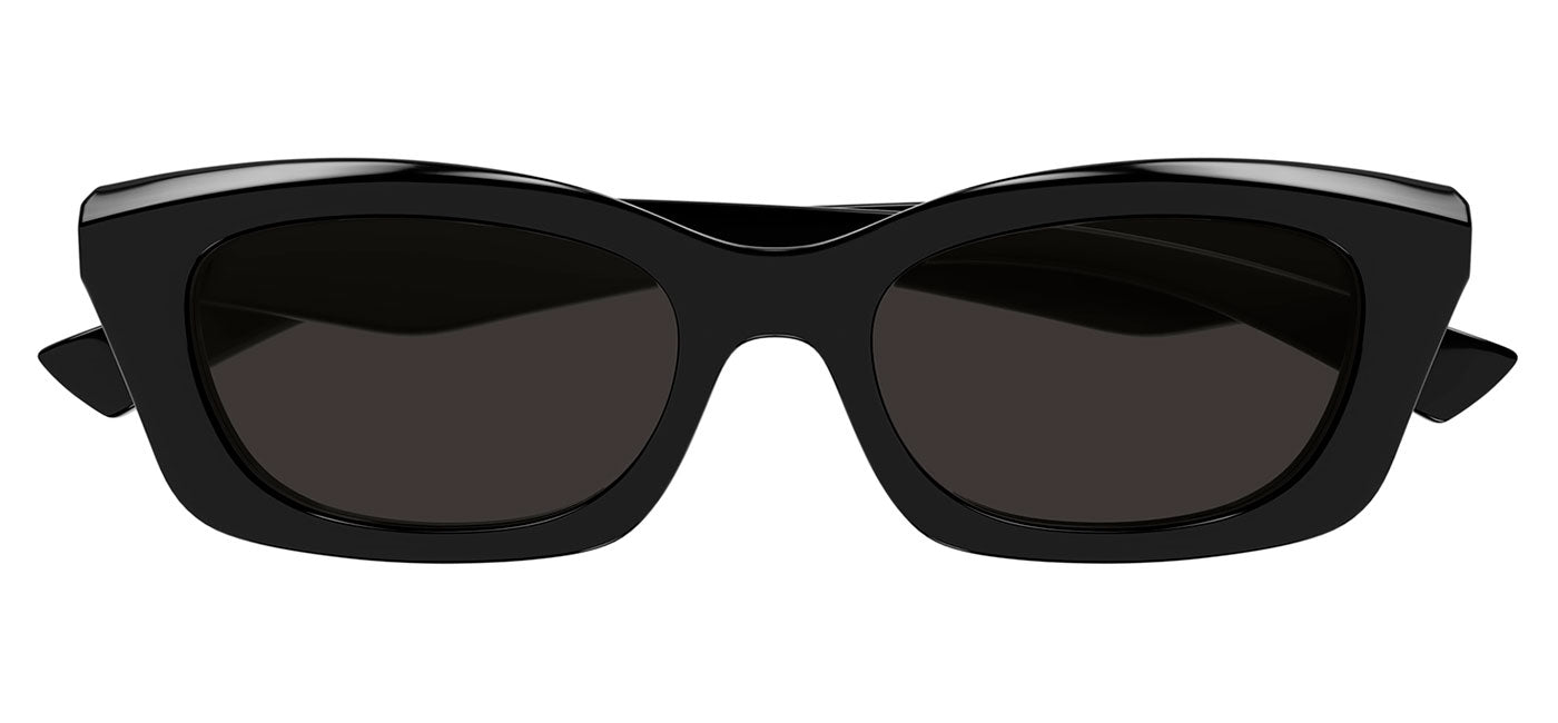 Alexander McQueen AM0474S Sunglasses - Black / Grey