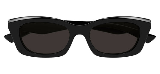 Alexander McQueen AM0474S Sunglasses - Black / Grey