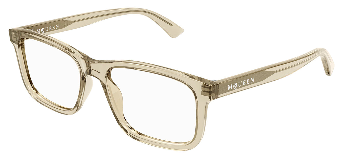 Alexander McQueen AM0486O Glasses - Yellow