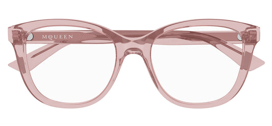 Alexander McQueen AM0487O Glasses - Red