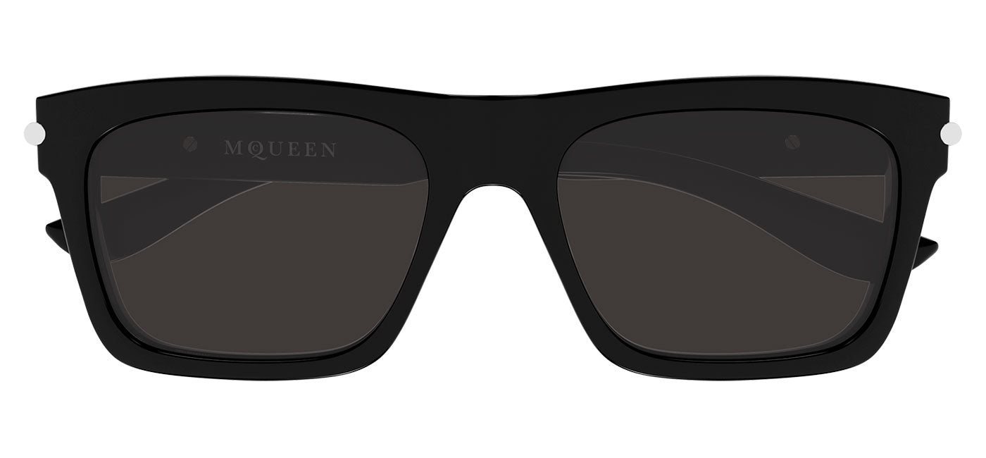 Alexander McQueen AM0495S Sunglasses - Black / Grey