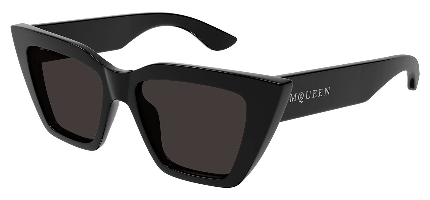 Alexander McQueen AM0507S Sunglasses - Black / Grey