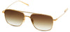 DITA Artoa.57 Sunglasses - Yellow Gold / Brown To Clear Gradient