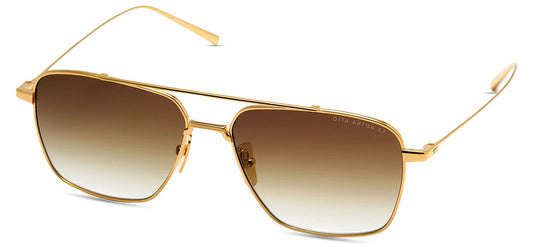 DITA Artoa.57 Sunglasses - Yellow Gold / Brown To Clear Gradient