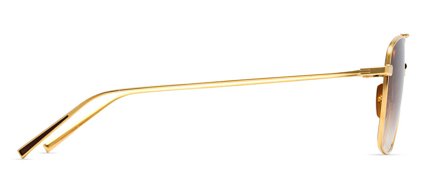 DITA Artoa.57 Sunglasses - Yellow Gold / Brown To Clear Gradient