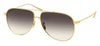 DITA Artoa.92 Sunglasses - Yellow Gold / Dark Grey To Clear Gradient