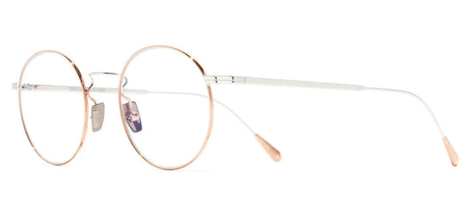 Cutler and Gross 0001 Glasses - Rose Gold 18K