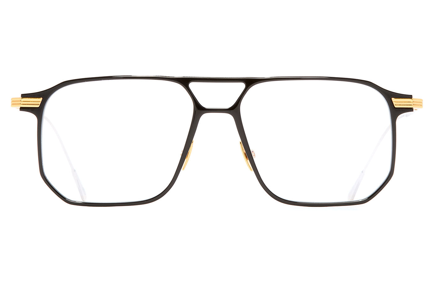 Cutler and Gross 0006 Glasses - Black Gold 24k