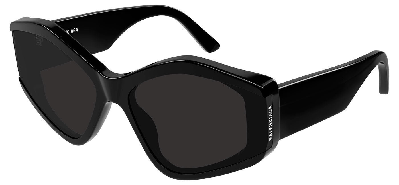 Balenciaga BB0302S Sunglasses - Black / Grey