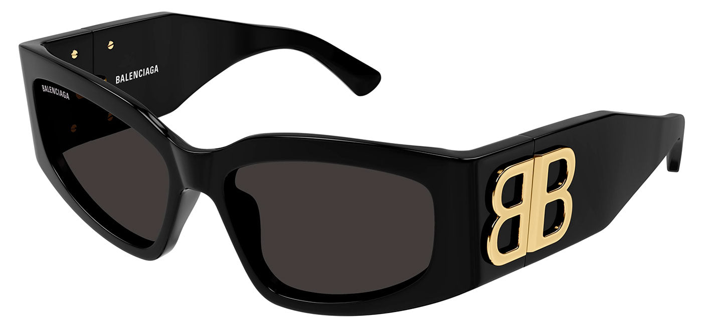 Balenciaga BB0321S Sunglasses - Black / Grey