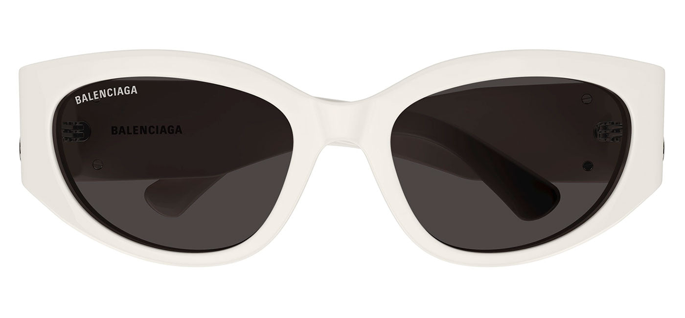 Balenciaga BB0324SK Sunglasses - White / Grey