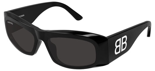 Balenciaga BB0395S Sunglasses - Black / Grey