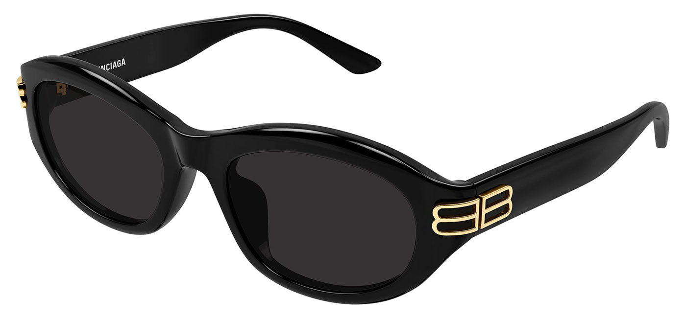 Balenciaga BB0434SK Sunglasses - Black / Grey