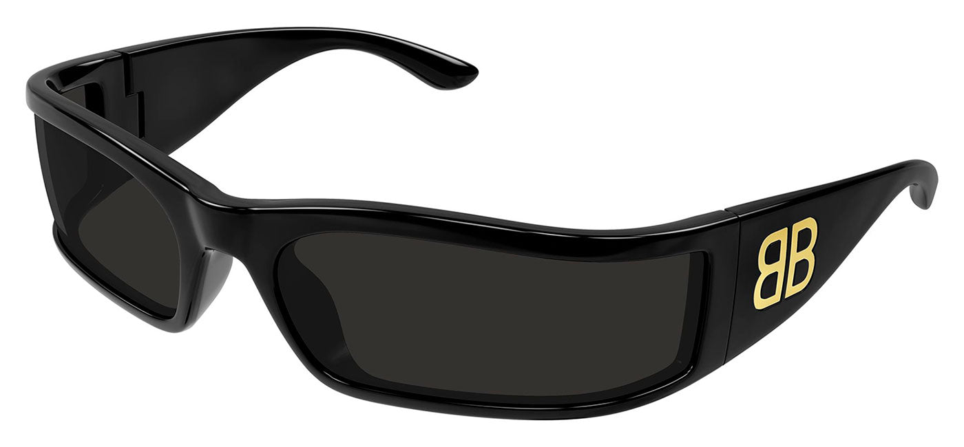 Balenciaga BB0458S Sunglasses - Black / Grey