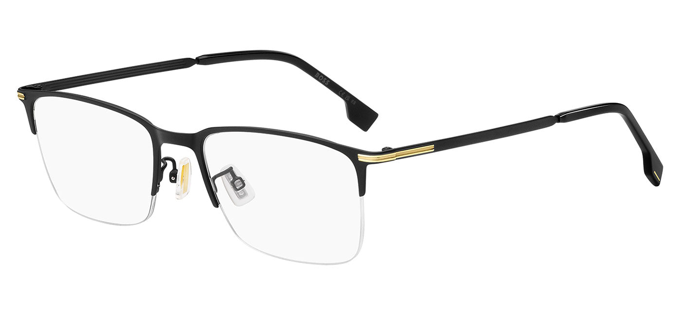 Hugo Boss 1616/F Glasses - Matte Black and Gold