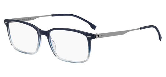 Hugo Boss 1643 Glasses - Blue Horn Ruthenium