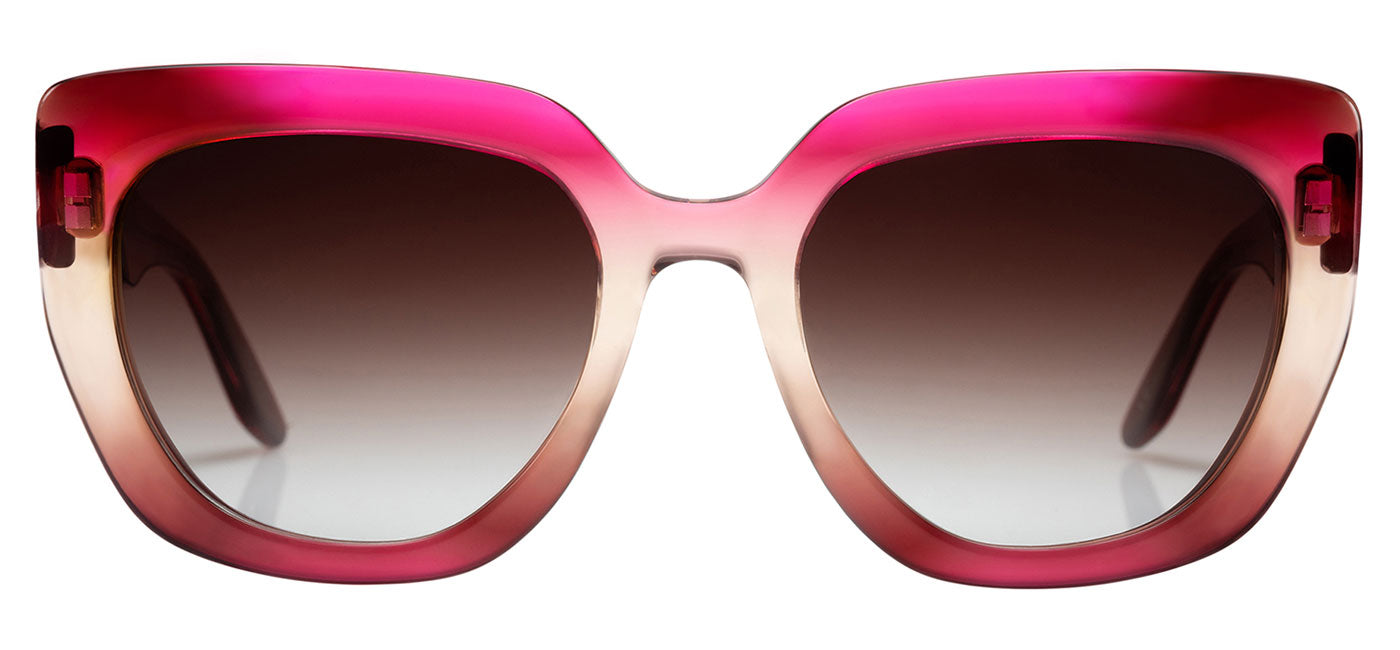 Barton Perreira Akahi BP0219 Sunglasses - Flirtini Gradient / Smokey Topaz