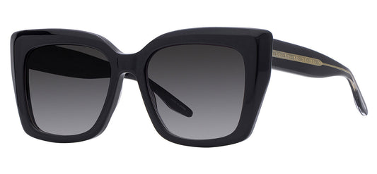 Barton Perreira Devine BP0253 Sunglasses - Black and Gold / Smolder