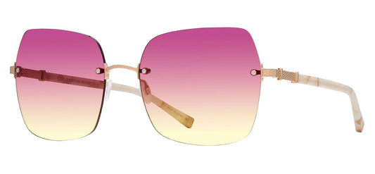Barton Perreira Angie BP0255 Sunglasses - Tusk and Gold / Sun Kissed Gradient