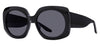Barton Perreira Delia BP0265 Sunglasses - Black / Grey
