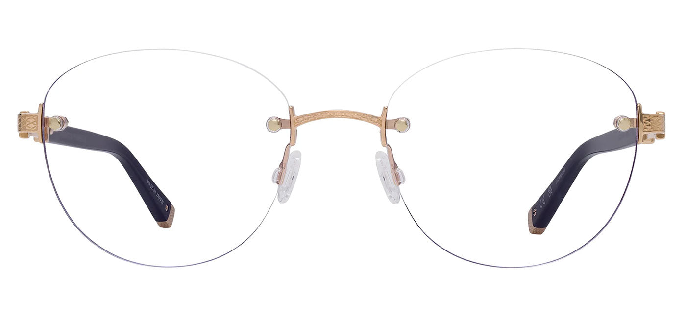 Barton Perreira Bennie BP5304 Glasses - Black and Gold