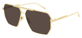 Bottega Veneta BV1012S Sunglasses - Gold / Brown