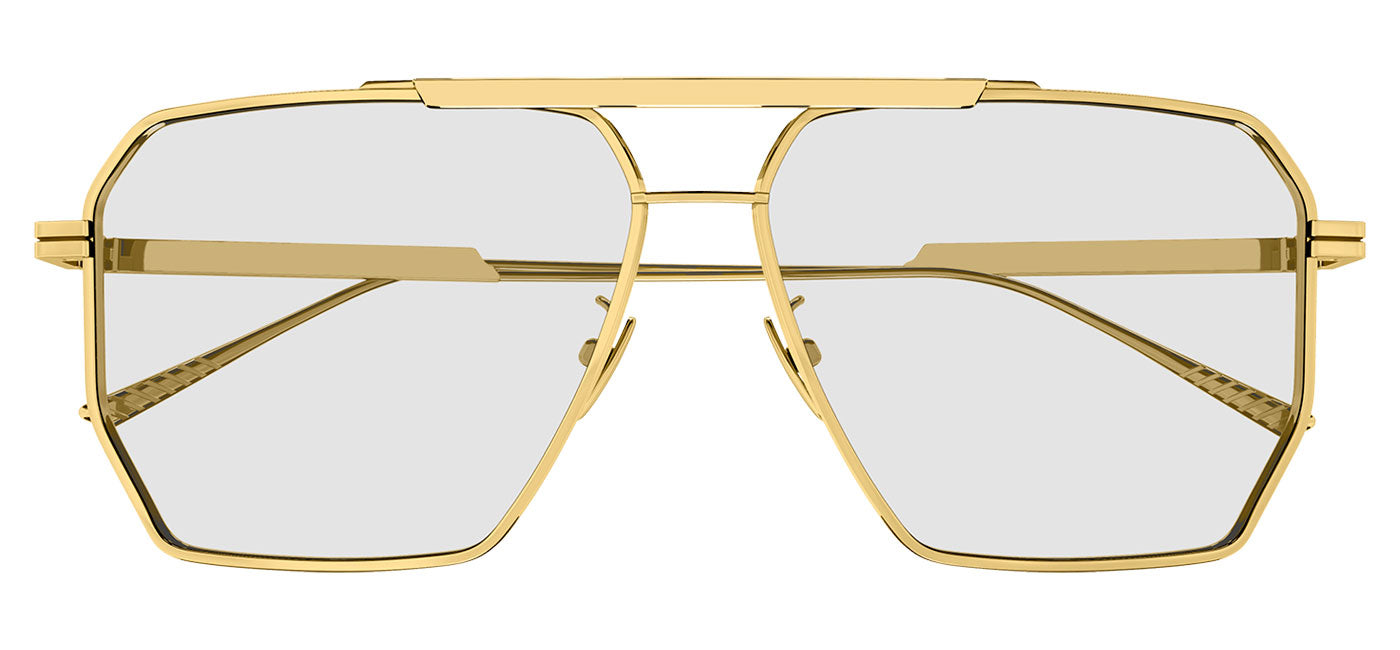 Bottega Veneta BV1012S Sunglasses - Gold / Clear UV