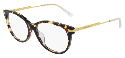 Bottega Veneta BV1039O Glasses - Havana & Gold