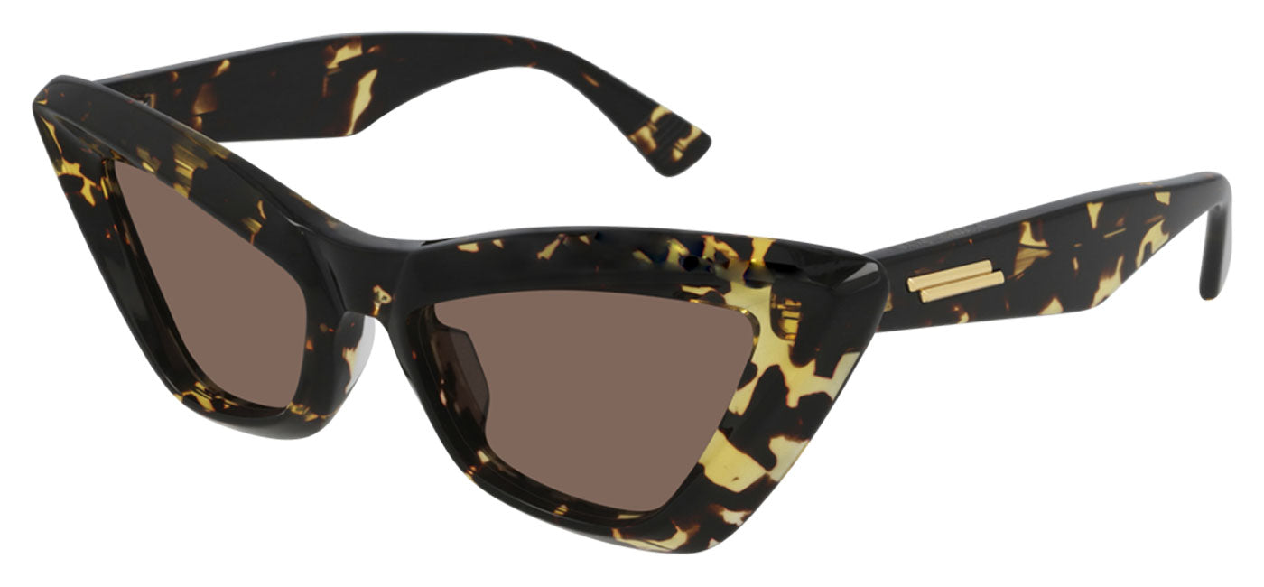 Bottega Veneta BV1101S Sunglasses - Havana / Brown