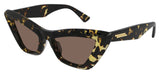 Bottega Veneta BV1101S Sunglasses - Havana / Brown