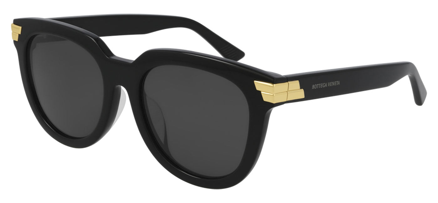 Bottega Veneta BV1104SA Sunglasses - Black / Grey